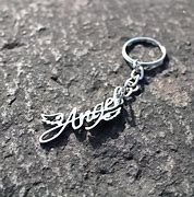 Image result for Metal Name Keychain
