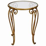 Image result for Small Round Glass Top Table