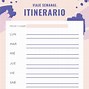 Image result for itinerario