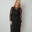 Image result for Black Lace Dress with Sleeves