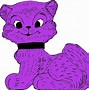Image result for Cute Purple Cat Drawing
