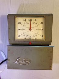 Image result for Lathem Time Clock Model 4006
