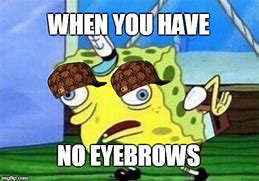 Image result for Spongebob No Eyebrows