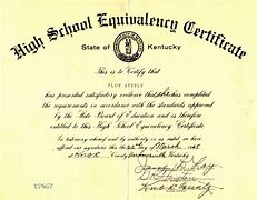 Image result for Georgia GED Certificate