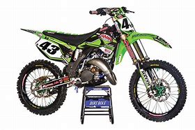 Image result for Kawasaki 125 Dirt Bike 2 Stroke