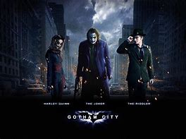 Image result for Joker Batman Gotham City