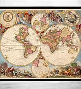 Image result for Map of the World 1700