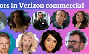 Image result for Verizon Commercial Cast