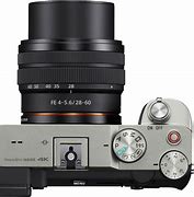 Image result for Parts of a Sony Mirrorless Camera