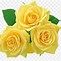 Image result for Vintage Yellow Rose Clip Art