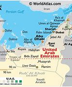Image result for United Arab Emirates Map