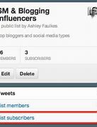 Image result for Twitter Lists