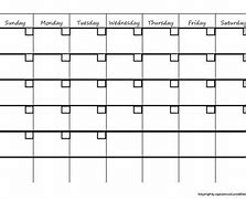 Image result for Month at a Glance Blank Calendar Printable