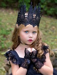 Image result for Costumes with Crown and Black Skirt