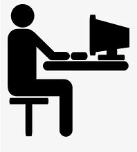 Image result for Person Typing on Computer Icon