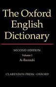 Image result for Oxford English Dictionary Second Edition Collection
