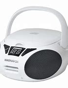 Image result for Magnavox Portable White Boombox