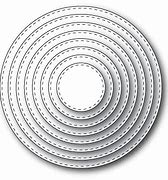 Image result for Memory Box Stitched Circle
