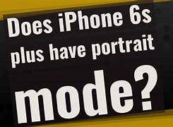 Image result for Plus Portrait Mode On iPhone 6s