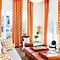 Image result for Orange and Black Living Room