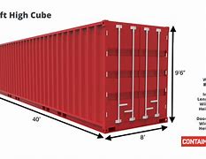 Image result for High Cube Shipping Container Dimensions