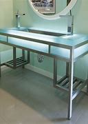 Image result for Console Table Bathroom Ideas