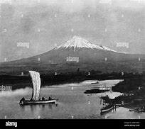 Image result for Antique Japanese Mt. Fuji Print Gilded