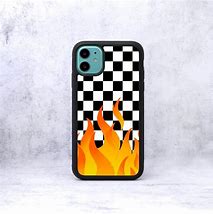 Image result for Flames and Checkers Phone Case