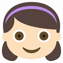 Image result for Cartoon Girl Emoji
