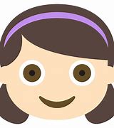 Image result for Girl Emoji with Ribbon On Head