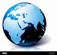 Image result for Globe of Europe Asia and Africa