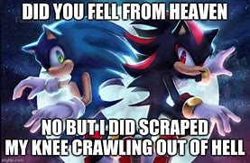 Image result for Sonic Shadow Memes
