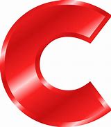 Image result for Alphabet Letter C Red