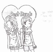 Image result for Bestie Back View Cartoon
