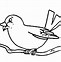 Image result for Simple Bird Clip Art Black and White