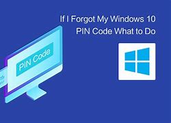 Image result for Forgot Pin When Sign in in Desktop