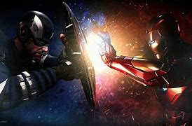 Image result for Cap vs Iron Man Wallpaper
