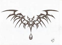 Image result for Vampire Bat Tattoo