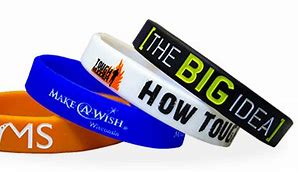 Image result for Fundraiser Bracelets Silicone Wristbands