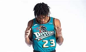 Image result for Pistons Retro Jersey