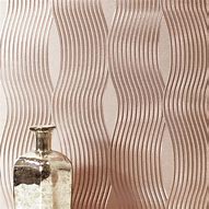 Image result for Foil Wave Wallpaper in Rose Gold