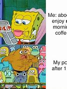 Image result for Spongebob Coffee Meme