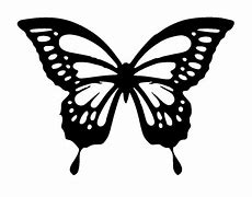 Image result for Black Butterfly Stencil