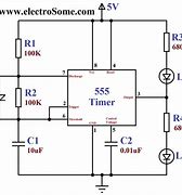 Image result for Simple 555 Timer Circuit