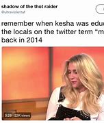 Image result for Kesha Meme
