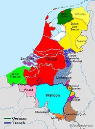 Image result for Luxembourg Language Map
