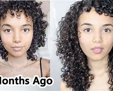 Image result for 6 Month Curly Hair Growth