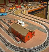 Image result for Diorama Model Train Layout