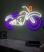 Image result for Motorcycle with Neon Lights