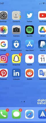 Image result for iPhone Home Screen Template